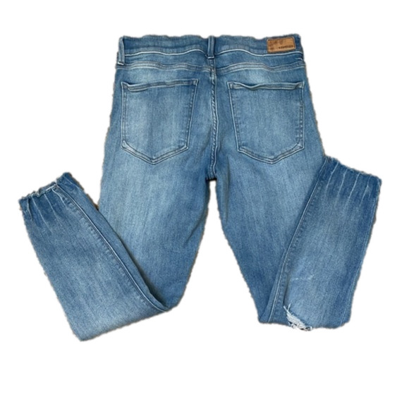 Express Distressed Stretch Skinny Jeans - Picture 3 of 8